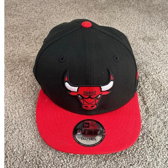 New Era Chicago Bulls Snapback Hat, OS - Picture 1 of 3